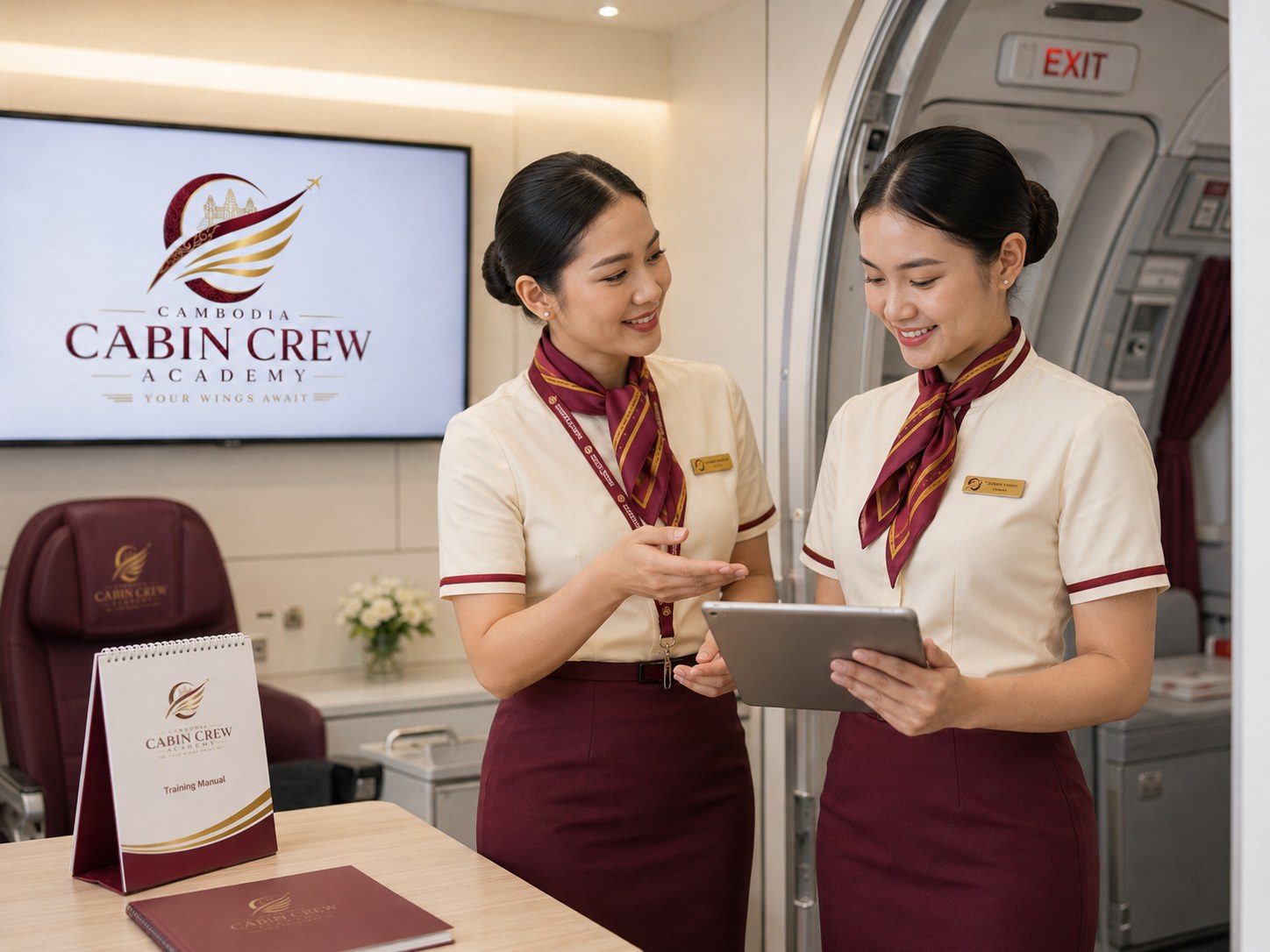 Cabin crew coaching